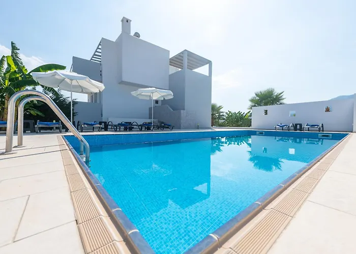 Design With Private Pool And Sea View Villa Tigaki