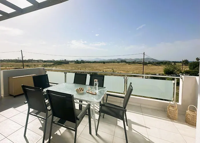 Design With Private Pool And Sea View Βίλα Τιγκάκι